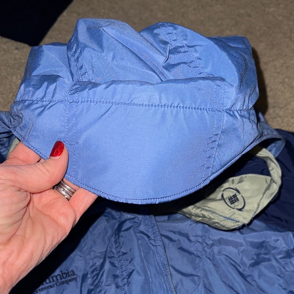 Women’s Columbia 3 in 1 jacket blue great condition! L large ski! - Picture 9 of 15